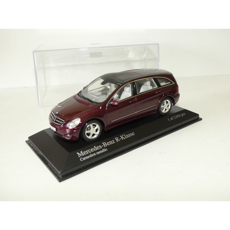 MERCEDES CLASSE R 2006 Bordeaux carneolrot MINICHAMPS 1:43