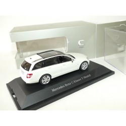 MERCEDES CLASSE C ESTATE W204 Blanc SCHUCO 1:43