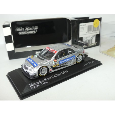 MERCEDES CLASSE C N°2 DTM 2004 C. ALBERS MINICHAMPS 1:43