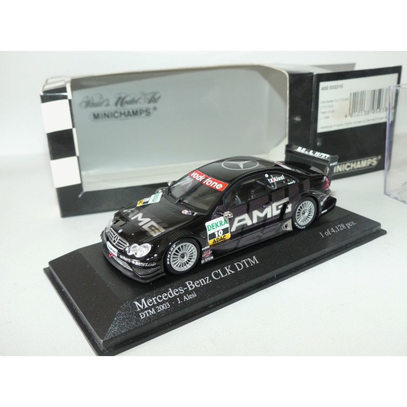 MERCEDES CLK N°10 DTM 2003 J. ALESI MINICHAMPS 1:43