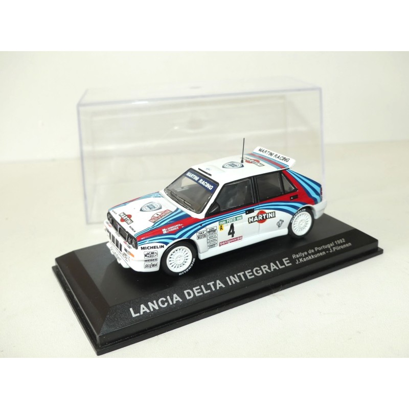 LANCIA DELTA INTEGRALE RALLYE DU PORTUGAL 1992 J. KANKKUNEN ALTAYA 1:43 ArrivÃ©e 1er