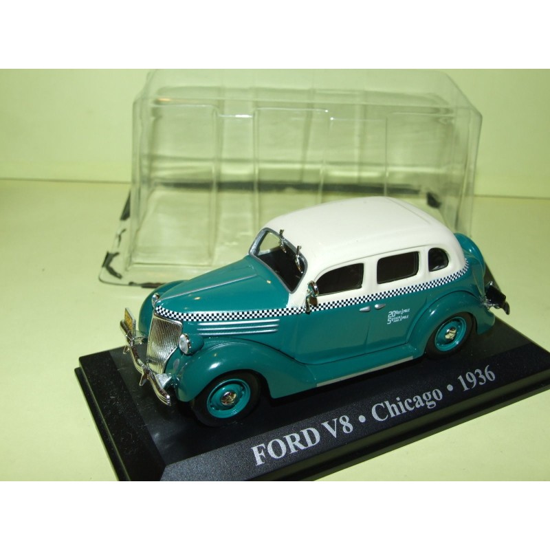FORD V8 TAXI DE CHICAGO 1936 ALTAYA 1:43