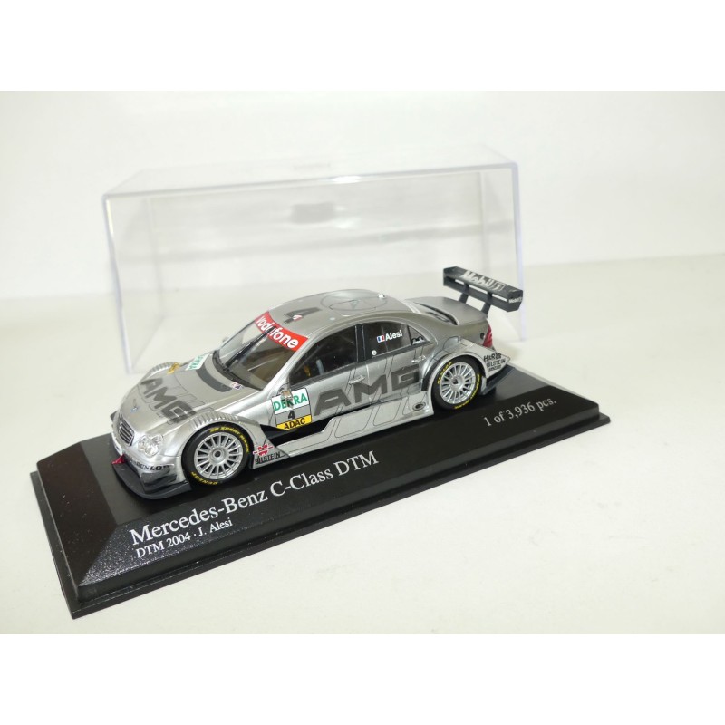 MERCEDES CLK COUPE N°4 DTM 2004 J. ALESI MINICHAMPS 1:43
