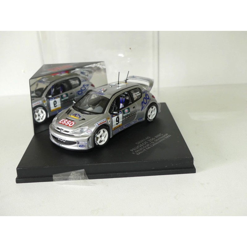 PEUGEOT 206 WRC RALLYE DE CATALOGNE 2000 F. DELECOUR VITESSE SKM140 1:43 7ème