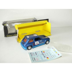 RENAULT 5 TURBO RALLYE TOUR DE CORSE B. SABY SOLIDO 1:43