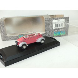 MESSERSCHMITT TIGER CABRIO LIMOUSINE 1958 Rose et Gris VITESSE 684 1:43