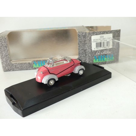MESSERSCHMITT TIGER CABRIO LIMOUSINE 1958 Rose et Gris VITESSE 684 1:43