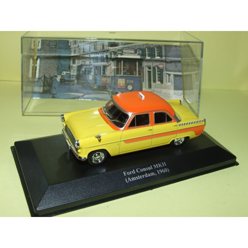 FORD CONSUL MKII 1960 TAXI DE AMSTERDAM ALTAYA 1:43