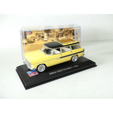 SIMCA VEDETTE MARLY 1959 Jaune ALTAYA 1:43