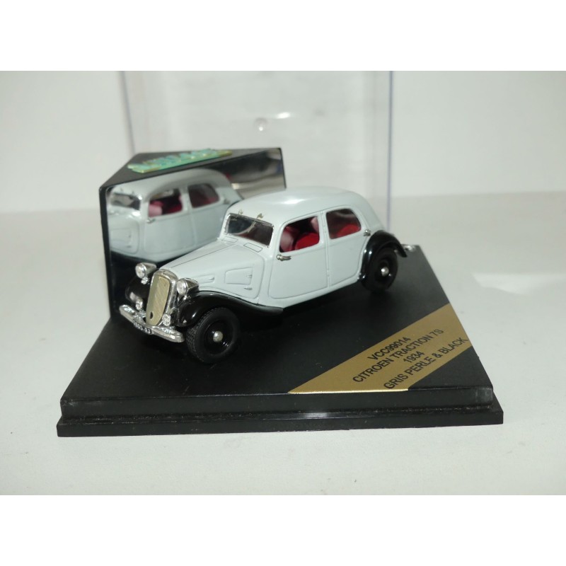 CITROEN TRACTION 7S 1934 Gris Perle et Noir VITESSE VCC99014 1:43