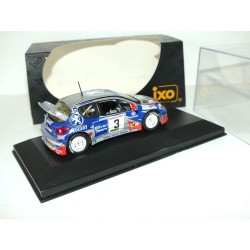 PEUGEOT 206 WRC RALLYE CASINO DA POVOA 2001 A. LOPES IXO RAM085 1:43