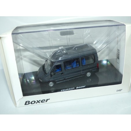PEUGEOT BOXER VITRÉ MiniBus Gris NOREV 1:43