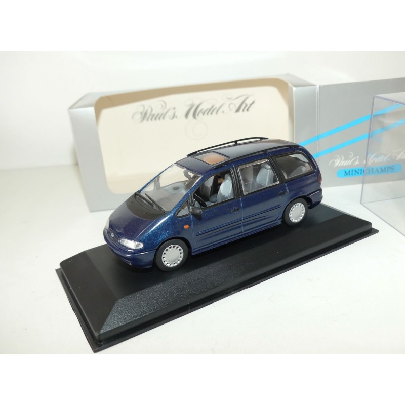 FORD GALAXY I Phase 1 1995 Bleu MINICHAMPS 1:43