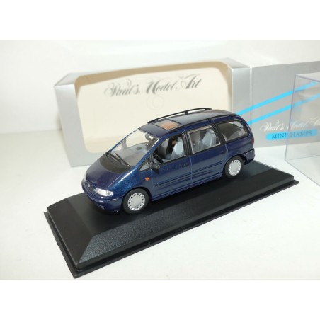 FORD GALAXY I Phase 1 1995 Bleu MINICHAMPS 1:43
