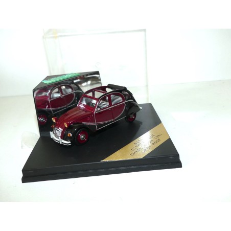 CITROEN 2CV CHARLESTON 1981 Bordeaux et Noir VITESSE 043A 1:43
