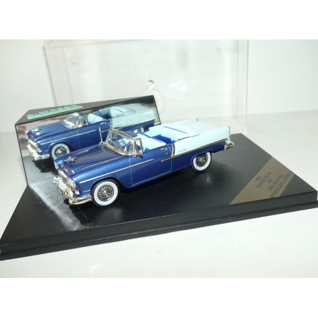 CHEVROLET BEL AIR CABRIOLET 1955 Bleu VITESSE AV094A 1:43