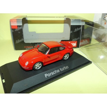 PORSCHE 911 TURBO 993 Rouge SCHUCO 04111 1:43