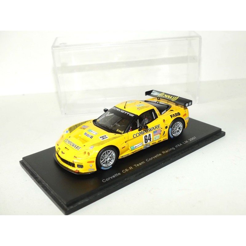 CORVETTE C6-R N°64 LE MANS 2007 SPARK 0179 1:43