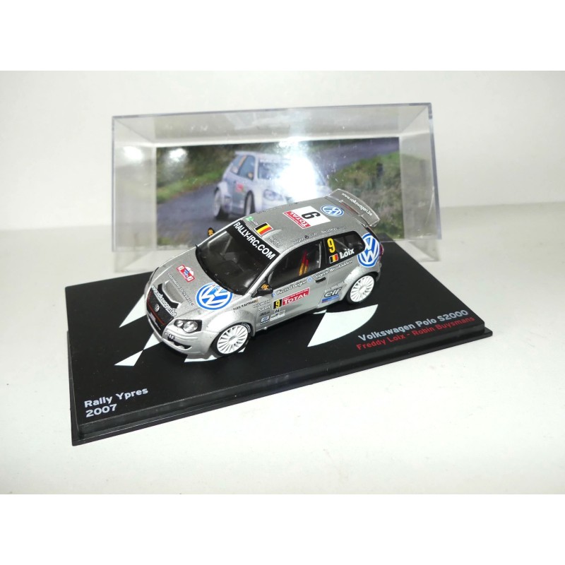 VW POLO S2000 RALLYE D'YPRES 2007 F. LOIX ALTAYA 1:43 Abd