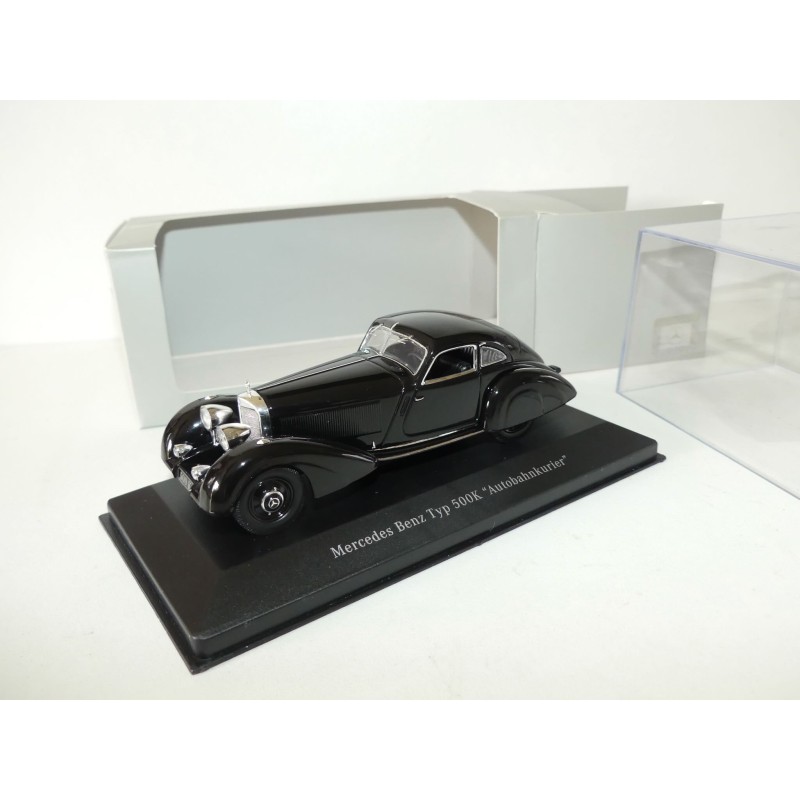 MERCEDES 500 K AUTOBAHNKURIER Noir SONIC INTERNATIONAL 1:43
