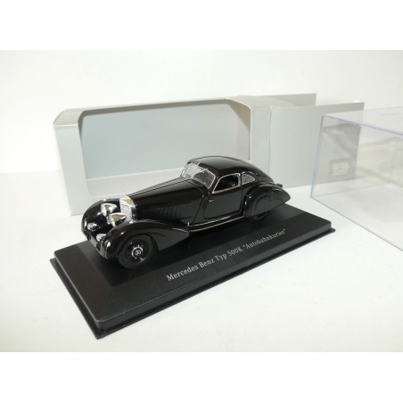 MERCEDES 500 K AUTOBAHNKURIER Noir SONIC INTERNATIONAL 1:43