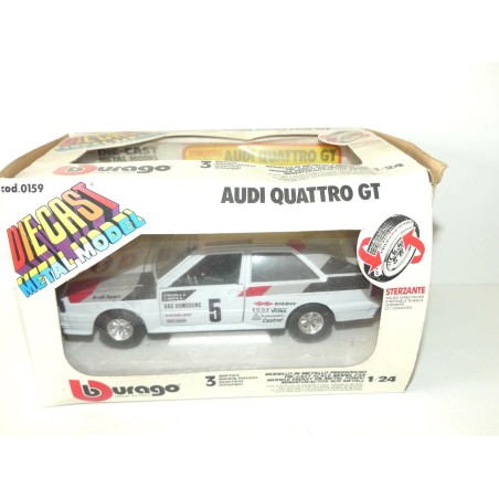 AUDI QUATTRO RALLYE MONTE CARLO 1981 MIKKOLA BURAGO 1:24