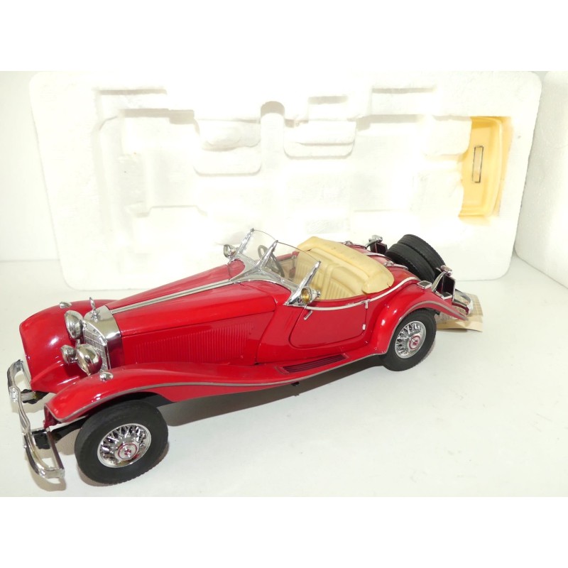 MERCEDES 500 K SPECIAL ROADSTER Rouge FRANKLIN MINT 1:24