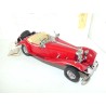 MERCEDES 500 K SPECIAL ROADSTER Rouge FRANKLIN MINT 1:24
