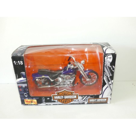 MOTO HARLEY DAVIDSON FXSTS SOFTAIL SPRINGER 2001 MAISTO 1:18
