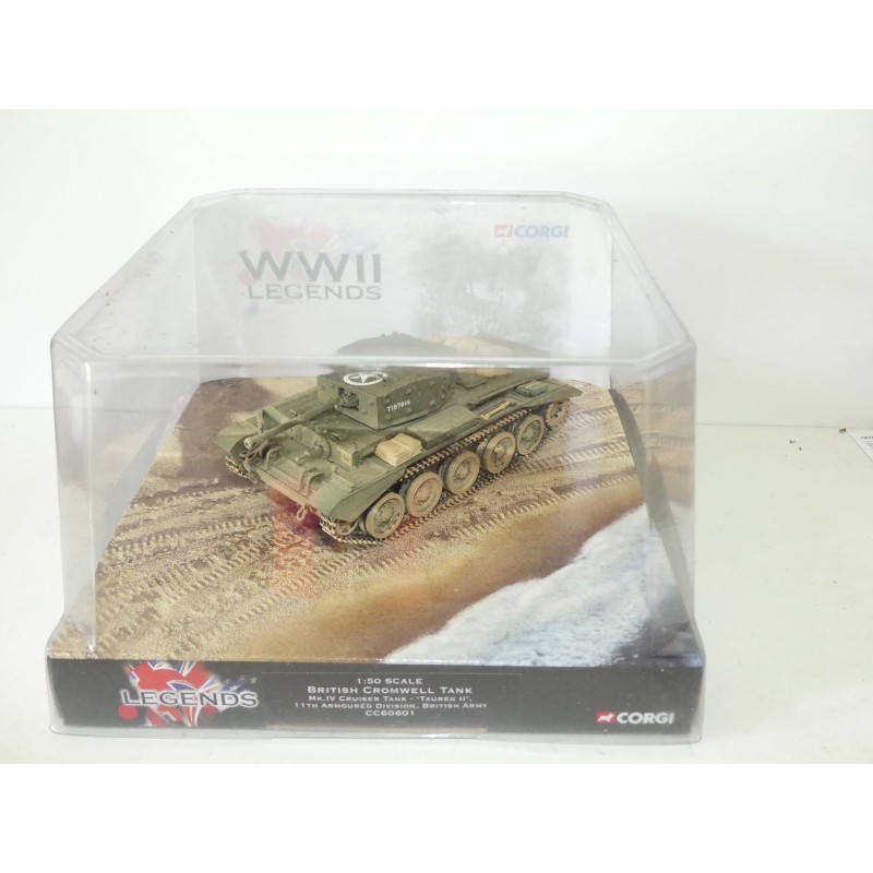 CHAR BRITISH CROMWELL MK IV CRUISER MILITAIRE CORGI CC60601 1:50