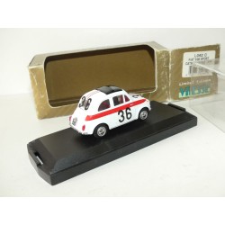 FIAT 500 SPORT ROAD VERSION 1960 Blanc VITESSE L082A 1:43