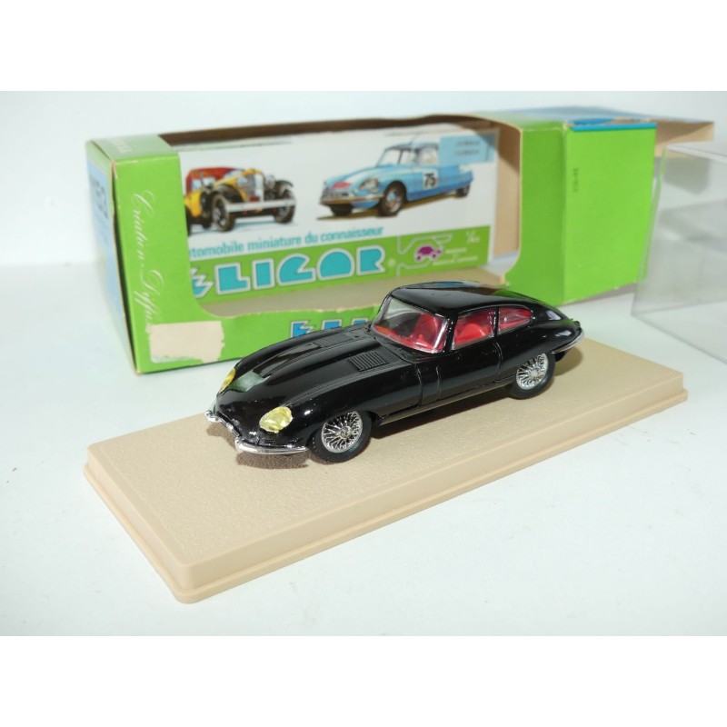 JAGUAR TYPE E COUPE 1965 Noir ELIGOR 1153 1:43
