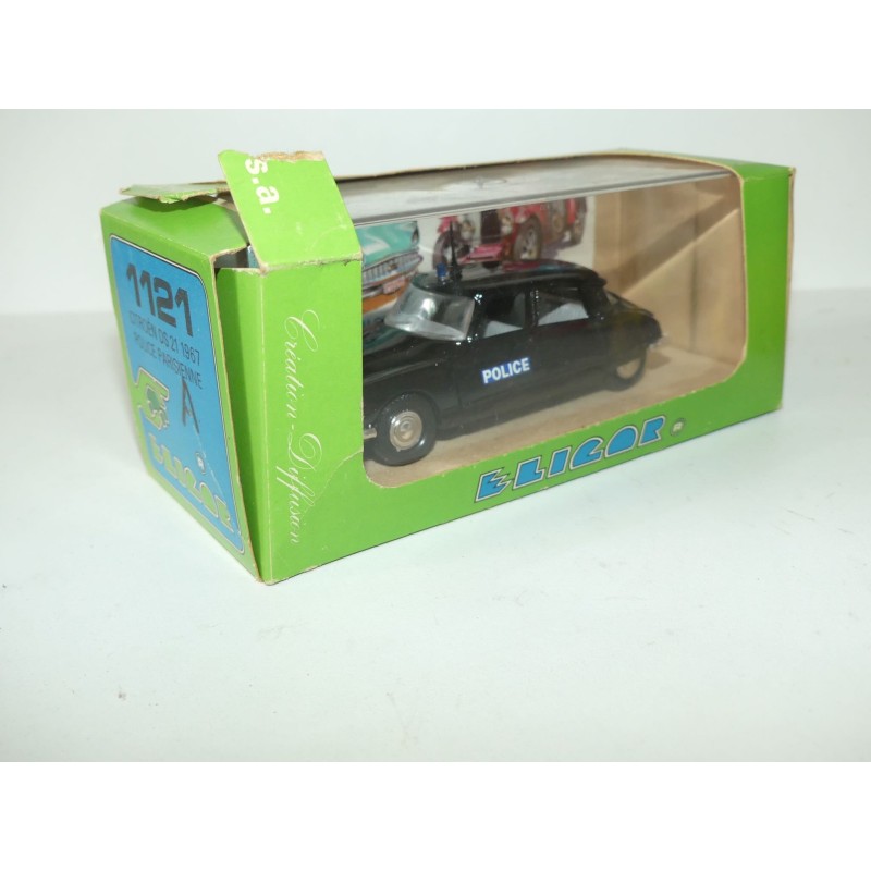 CITROEN DS 21 1967 POLICE PARISIENNE ELIGOR 1121 1:43 of reference
