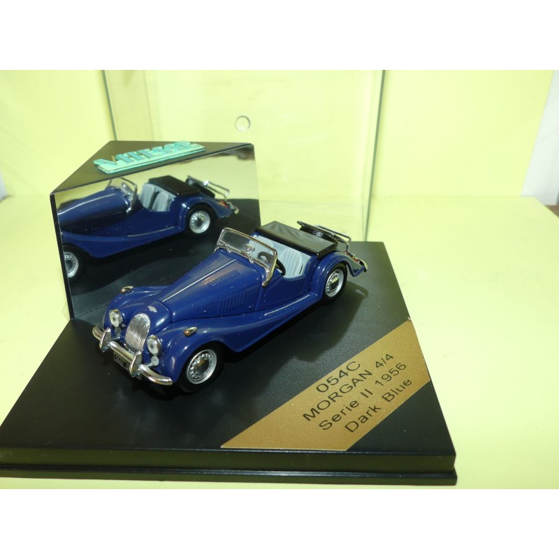 MORGAN 4/4 SERIE II 1956 Bleu FoncÃ© VITESSE 054C 1:43