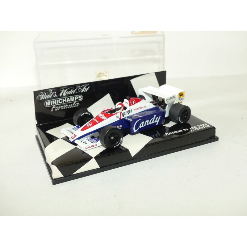 TOLEMAN TG 184 GP 1984 J. CECOTTO MINICHAMPS 1:43