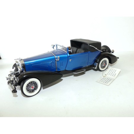 DUENSENBERG J VICTORIA 1933 Bleu FRANKLIN MINT 1:24 sans boite