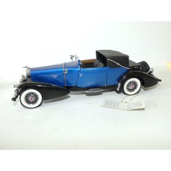 DUENSENBERG J VICTORIA 1933 Bleu FRANKLIN MINT 1:24 sans boite
