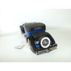 DUENSENBERG J VICTORIA 1933 Bleu FRANKLIN MINT 1:24 sans boite