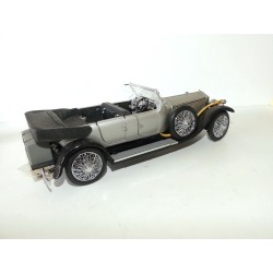ROLLS ROYCE SILVER GHOST 1925 Gris FRANKLIN MINT 1:24 imperfection sans boite