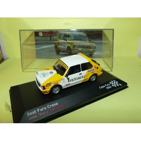 SEAT FURA CRONO RALLYE ESPAGNOL 1983 KURU ALTAYA 1:43 8Ã¨me