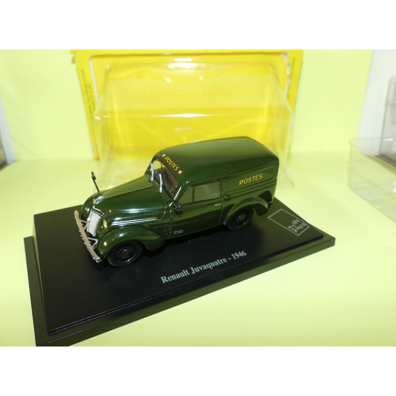 RENAULT JUVAQUATRE 1946 LA POSTE UNIVERSAL HOBBIES  1:43 blister