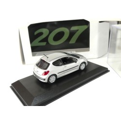 PEUGEOT 207 3 Portes Gris Clair NOREV 1:43