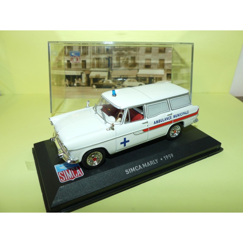 SIMCA MARLY AMBULANCE MINICIPALE 1959 ALTAYA 1:43