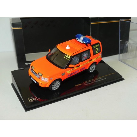 LAND ROVER DISCOVERY 4 2010 POMPIERS AEROPORT DE DUBLIN IXO MOC135P 1:43