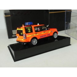 LAND ROVER DISCOVERY 4 2010 POMPIERS AEROPORT DE DUBLIN IXO MOC135P 1:43