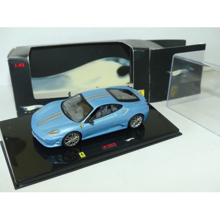 FERRARI 430 SCUDERIA Bleu HOTWHEELS 1:43