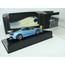 FERRARI 430 SCUDERIA Bleu HOTWHEELS 1:43