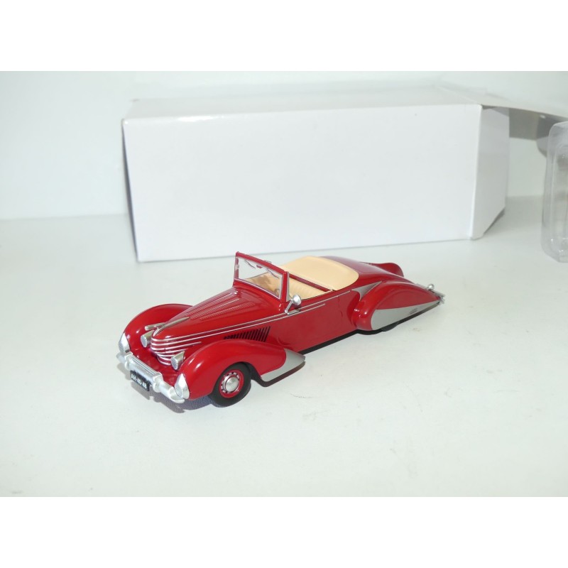 CITROEN TRACTION 11 CABRIOLET CLABOT 1947 Bordeaux HACHETTE 1:43