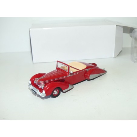 CITROEN TRACTION 11 CABRIOLET CLABOT 1947 Bordeaux HACHETTE 1:43