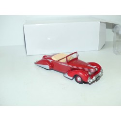 CITROEN TRACTION 11 CABRIOLET CLABOT 1947 Bordeaux HACHETTE 1:43